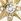Gold Tone Inicio Mismatch Celestial Earrings