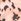 Brown Spot Deer Print Yours Curve London Satin Open Collar Shirt