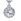 Silver Tone Ted Baker Soltell: Solitaire Sparkle Crystal Pendant Necklace