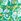 Green Roman Floral Print Boho Smock Top