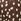 Brown Yours Curve Spot Print Notch Neck Blouse