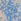 Blue Roman Leaf Print Necklace Detail Tunic Top