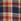 Tumši zils - Regulāri - Brook Taverner Small Plaid Herringbone Cotton Shirt