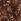 Brown Apricot Painterly Paisley Ruffle Top