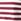 Berry/Ecru Stripe Heavyweight Short Sleeve Crew Neck T-shirt