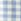Blue Gingham Crew Neck Knitted Pattern Tank With Pockets