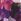 Purple - Angel & Rocket Estelle Multi Printed Trousers