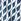 Ecru/Blue Tile Print 100% Cotton Strappy Tiered Midi Dress