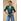 Green Lipsy Ruched Side Satin Button Through Shirt
