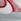 White University Red Nike Youth Sonic Fly Running Trainers