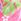 Pink Tropical Long Sleeved Shortie Swimsuit (3-16yrs)