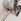 Silver Karen Millen Large Crystal Sprinkle  Hoop Earrings