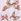White Butterfly Victoria's Secret Pink Triangle Terry Bikini Top