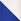Fildeș și Albastru cobalt X2 - Love & Roses Notch Neck Jersey T-shirt 2 Pack