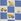 Cobalt blue Jojo Maman Bébé Checkerboard 100% Cotton Sweatshirt