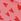 Pink Suede Heart Print Touch Fastening Strap Corkbed Sandals