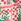 Red Floral Fruit Print Linen Scoop Back Mini Shift Dress