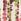 Tie Dye Crinkle Satin Wide Leg Trousers