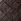 Dark Brown Geometric Regular Signature Laser Engraved Belt