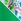 Bright Green Abstract Cotton Blend Ribbed Vest Short Pyjamas Set