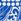 Blue/White Tummy Control High Leg Scoop Swimsuit