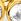 Gold Tone Jon Richard Plated Tennis Round Besel Necklace