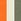 Stone/Orange/Khaki Green Paul Smith Junior Boys Signature T-shirts 3 Pack