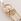 White/Gold Tone Faux Pearl Across Body Phone Strap