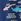 Blue Sharks Boden Glow-in-the-dark 100% Cotton T-shirt