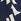 Navy Blue Scarlett & Jo Julie Hanky Hem Dress