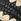 Black Monsoon Woven Whipstitch Strappy Sandals