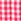 Red Gingham The Flat Lay Co. Marshmallow Open Flat Box Makeup Bag