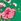 Verde - Love & Roses Crew Neck Short Sleeve Embroidered Top