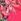 pink tropical print - Love & Roses Crew Neck Jersey T-shirt Mini Dress