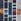 Blue Hamish Regular Pattern Socks 5 Pack