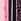 Pink/Black Victoria's Secret 5 Pack Knickers