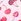 Pink Tulip Cherry Print Victoria's Secret Pink Bra