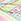 Multi Floral Stripe Joules Elsie 100% Silk Square Scarf