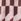 Pink/Brown Geometric Print Short Sleeve Overhead V-neck Blouse
