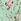 Mint Green Floral Printed - Love & Roses Lace Trim Top