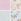 Ecru/Pink Cotton And Lace Knickers 4 Pack