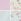 Ecru/Pink Cotton And Lace Knickers 4 Pack