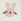 Pink/Cream Knitted Baby Pom Hat