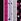 Black/Pink Halloween Print Victoria's Secret Pink 5 Pack Logo Knickers