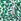 Green Yumi Viscose Ikat Print 3/4 Sleeve Tunic Dress