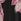 Black/Pink Flower Scarlett & Jo Isabelle Float Sleeve Maxi Dress