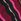 Berry Red Multi Scallop Stripe Love & Roses Scallop Knitted Top