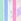 Pastel Rainbow Long Sleeve Ribbed Tops 5 Pack (3mths-7yrs)
