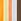 Brown/Orange/White/Yellow Cap Sleeve Cotton T-shirts 5 Pack