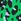 Green Animal Love & Roses Ruffle V Neck 3/4 Sleeve Button Through Blouse.